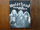 MOTORHEAD. Born To Lose Live To Win Book. 1980. VG+ Condition. Alan Burridge.