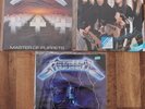 METALLICA records x3 - Master of Puppets, Ride the Lightning, The $5.98 EP