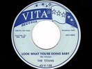 '57 W Coast R&B/DooWop TITANS Look What You're Doing Baby/G'win Home CalypsoHEAR