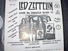 Led Zeppelin ?LIVE IN OSAKA Japan PART 1 1971 Rock Solid Records LP RSR 209