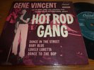 GENE VINCENT..HOT ROD GANG  EP..SUPERB UK IST ISSUE CAPITOL EAP 1-985