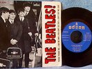 THE BEATLES - SPANISH RELEASE - PLEASE PLEASE ME + 3 - DSOE 16.590 Blue Label