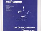 NEIL YOUNG: Live on Sugar Mountain, 1971 Rare Live Vinyl LP