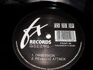 DSP-OBSESSION,FX RECS(FXUKT10),1992,HARDCORE/RAVE/TECHNO,EXC COND