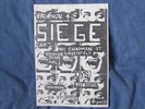 SIEGE DYS LAST RIGHTS DEEP WOUND Original 1984 Flyer Boston HC Punk KBD