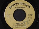 JIM DICKINSON & THE CATMANDO QUARTET :  Monkey Man / Shake 'em On Down 45 (play