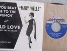 RARE MARY WELLS 45RPM W/PIC SLEEVE '62 MOTOWN YOU BEAT ME TO THE PUNCH M- VINYL