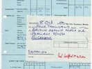 Pretenders The Tax Invoice & Performance Statement Bristol 8/10/80