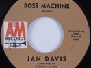 Instrumental Surf Hot Rod 45 JAN DAVIS Boss Machine A&M HEAR