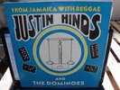 JUSTIN HINDS & THE DOMINOES/FROM JAMAICA WITH REGGAE/JA TREASURE ISLE RE LP