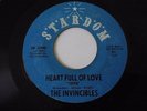 The Invincibles 45RPM Heart Full Of Love Soul Listen