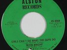 Crossover Soul 45 - Betty Wright - Girls Can't - Alston - VG+ mp3