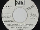 70s Soul Funk 45 - Brothers By Choice - Baby You Really Got Me Going - ALA - VG+