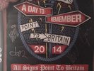Hand Signed A DAY TO REMEMBER ADTR tour Poster   Genuine Autograph
