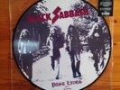 BLACK SABBATH - Past Lives Vol 1 LP - Picture Disc Earmark Remastered 2007 EX