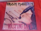 Iron Maiden WASTING LOVE purple vinyl SP 12