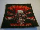 KROKUS – very rare old original 80s HEADHUNTER Patch