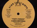 PIERCE BROTHERS Party Person STAR BIRTH 12