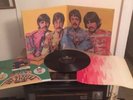 The Beatles st pepper 1967 album first pressing mono album.