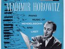 VLADIMIR HOROWITZ Piano Music of Mendelsohn/Liszt RCA LP Andy Warhol cover art