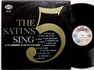 The 5 SATINS Sing 1958  Doo Wop LP 2nd press  #878