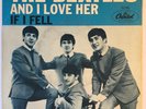 THE BEATLES IF I FELL - AND I LOVE HER CAPITOL 5235 PICTURE SLEEVE ONLY RARE