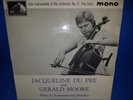 HMV 7EP 7180* JACQUELINE DU PRE* PLAYS SOLO CELLO: SCHUMANN /PARADIES* MORRE* NM