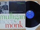 P176 Gerry Mulligan meets Thelonious Monk Rare old Riverside LP RLP 12 247