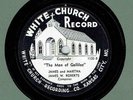COUNTRY SACRED 78: JAMES AND MARTHA ON WHITE CHURCH RECORDS 1120 IN E- CONDITION