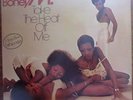 LP -  BONEY M. =  TAKE THE HEAT OF ME  -  MIT GROSSEM FARBPOSTER