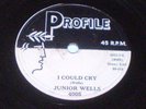 Junior Wells BLUES 78 Profile 4005 I Could Cry /  Cha Cha Cha In Blue