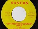 FRANKIE NEWSOME Don't Mess With My Lovemaker 45 on Savern Funk Breaks
