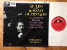 SAX 2560 1st press semi NM GIULINI ROSSINI OVERTURES