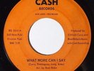 THE NOTATIONS What More Can I Say / Leading Lady 45 on Cash Sweet Soul