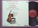 PHILIPS Stereo 802 805 LY, BEETHOVEN, SCHUBERT Sonata....GENDRON, FRANCAIX, NM
