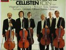CELLISTS OF COLOGNE PHILHARMONICS CELLO WORKS BY WAGENSEIL OFFENBACH EMI LP NM