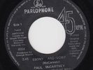BEATLES / PAUL McCARTNEY Ebony And Ivory RARE Barbados 45 Stevie Wonder HEAR