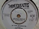 JOHN MAYALL - IM YOUR WITCHDOCTOR  ORIGINAL  UK  IMMEDIATE  45  CLIP