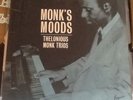 THELONIOUS MONK TRIOS - Monk's Moods. UK Esquire LP. Jazz Bop RVG Original