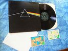 PINK FLOYD - DARK SIDE OF THE MOON LP harvest UK pressing w/ POSTER and STICKERS
