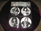 KISS Interview 7 inch 4 Picture Disc Set  Tabak BAKPAK 1002 NM Vinyl Record
