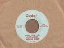 George Kirby - What Can I Do - Cadet 2nd - Northern Soul Crossover Motown Tmg Ra