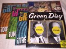 Green Day  Uno Dos Tre Insomniac Nimrod colored vinyl Sealed