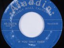Doo Wop 45 FIVE KEYS If You Only Knew ALADDIN 45-3167A HEAR