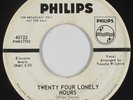 Northern Soul 45 - Tony Williams - Twenty Four Lonely Hours - Philips - mp3