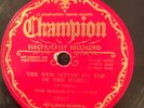 Champion Mississippi Sheiks NEW SITTIN ON TOP OF WORLD 1932 78 rpm VV- Paramount