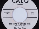 Doo Wop 45 FIVE DISCS My Baby Loves Me CALO HEAR promo