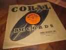 PATSY CLINE Rare 78 RPM Record HIDIN' OUT Original Coral 1956 Beauty