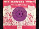 ELVIS PRESLEY   LOVE ME TENDER b/w ANY WAY YOU WANT ME   UK GOLD PURPLE HMV 7