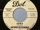 1962 Arthur Alexander “Anna” PROMO 45 • Northern Soul